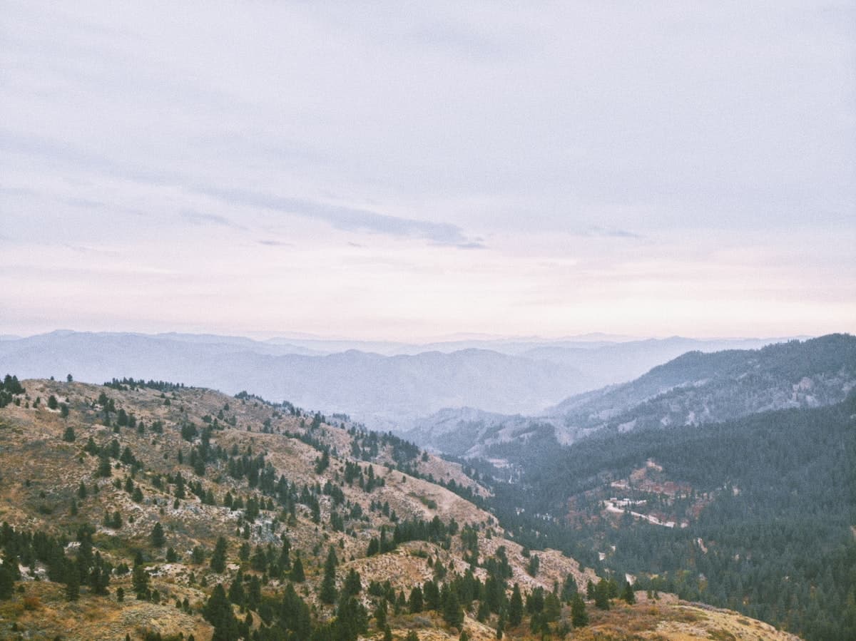 Boise, Idaho mountain landscape — Ponderosa Fire service area